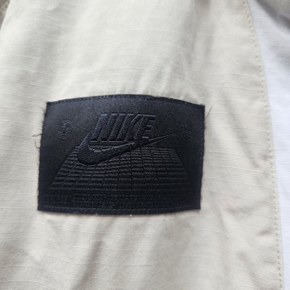 NIKE Air Force Jacket Men's Large White Pullover Half Zip Snowboard Ski Hoodie - Picture 5 of 16